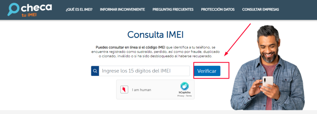 Cómo consultar el IMEI de un celular robado en Perú