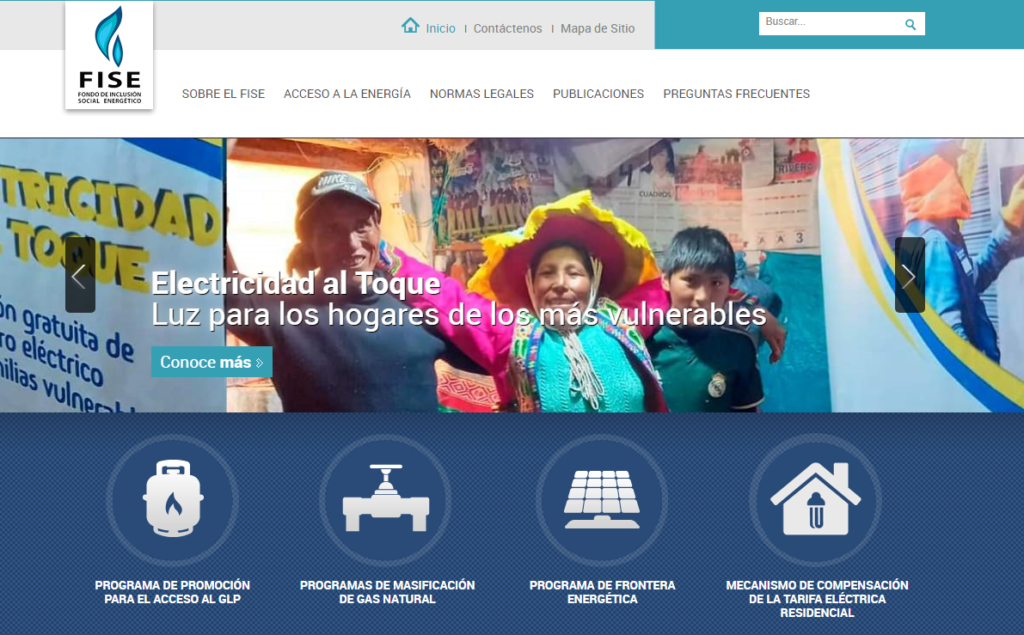 Consulta tu vale FISE en Perú 