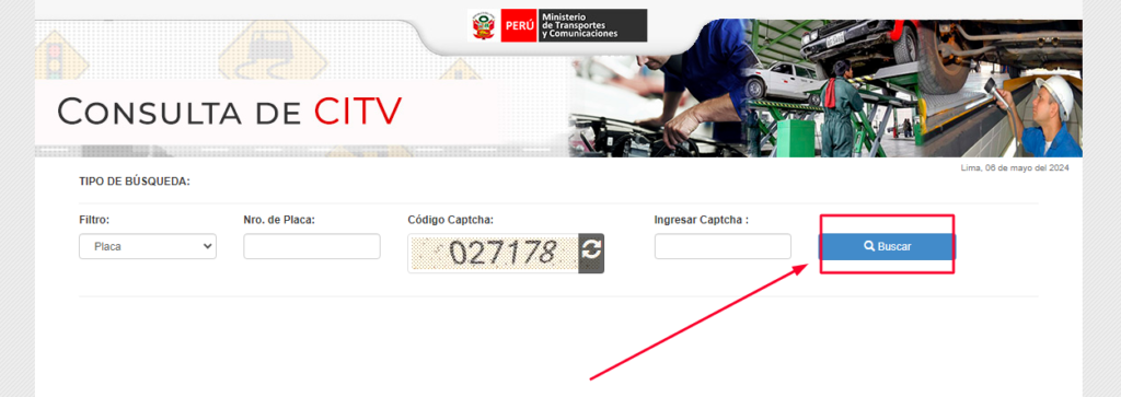 Consultar CITV en Perú
