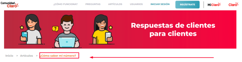 saber mi número claro sin saldo