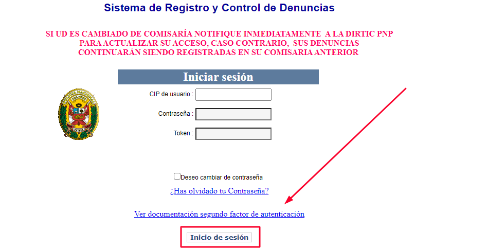 SIDPOL PNP consulta en Perú