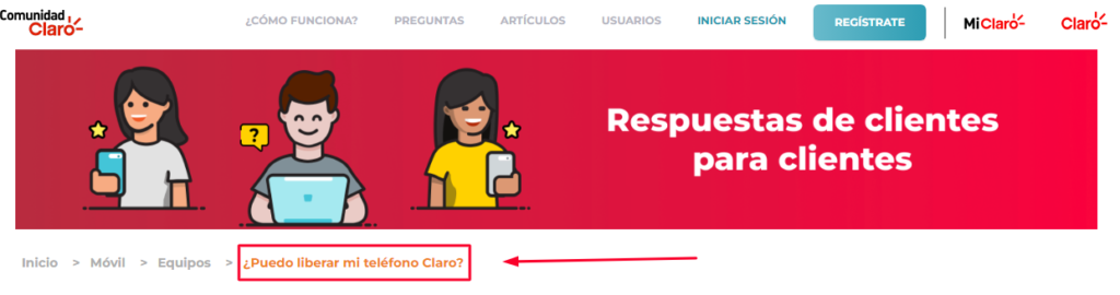 liberar equipos Claro en Perú