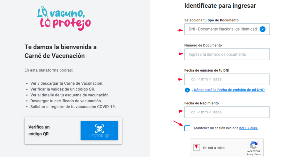 Consultar pongo el hombro en Perú